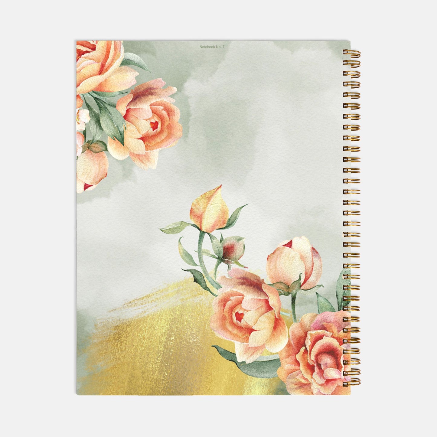 Softcover Grace & Gratitude Notebook Spiral 8.5 x 11
